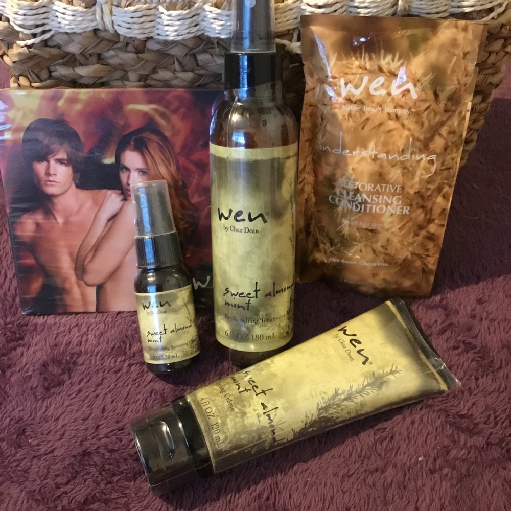 Wen 4 Piece Restorative Shampoo/ Conditioner HAIRCARE BUNDLE “ AND RARE CD
